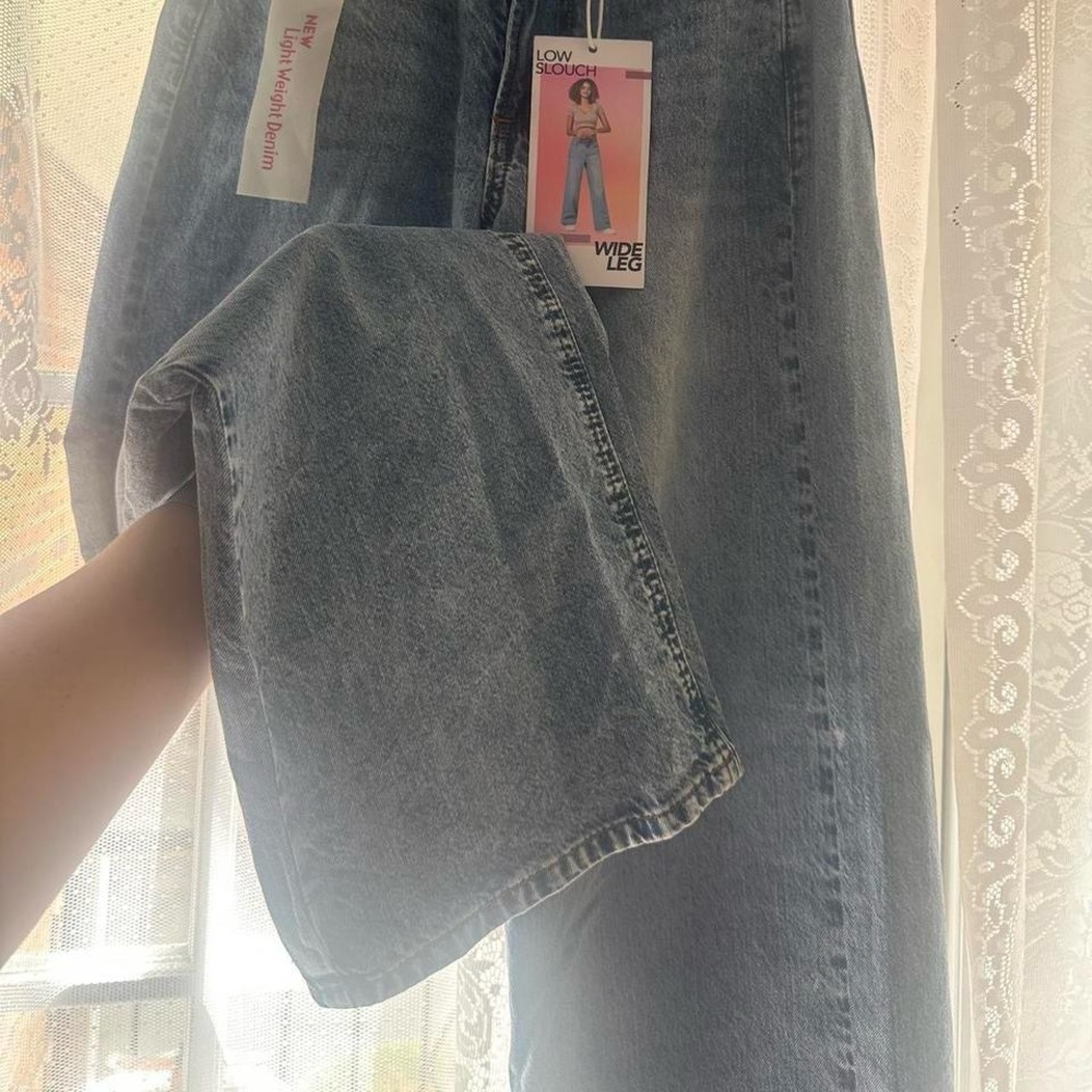 Simple Premium Flare Jeans in Classic Blue - Picture 2 of 6